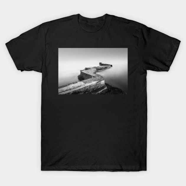 Zig Zag Pier B&W T-Shirt by TMcG72